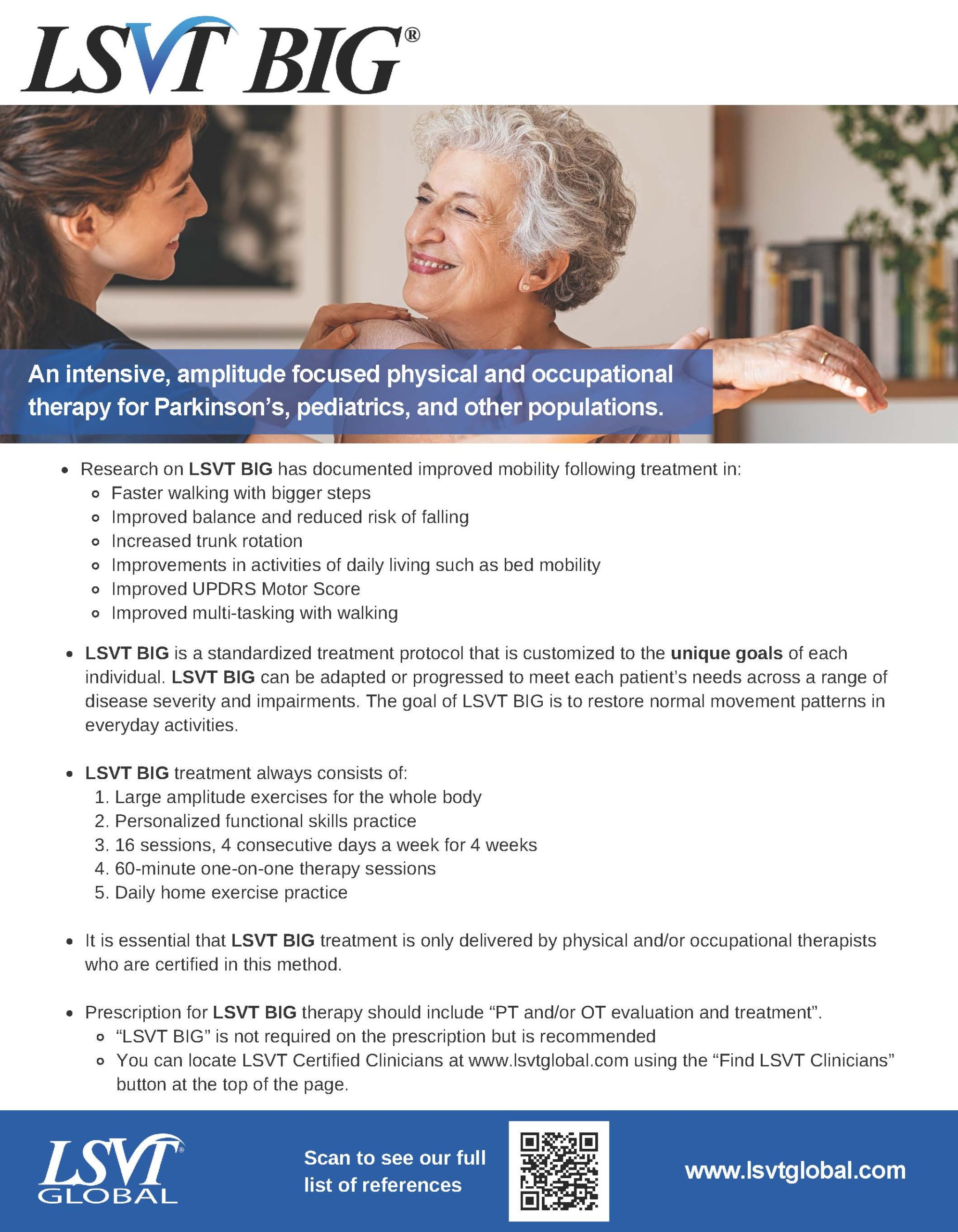 LSVT BIG® | Neurability Therapy